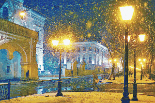  Русская зима. Russian winter in Kostroma 2013.